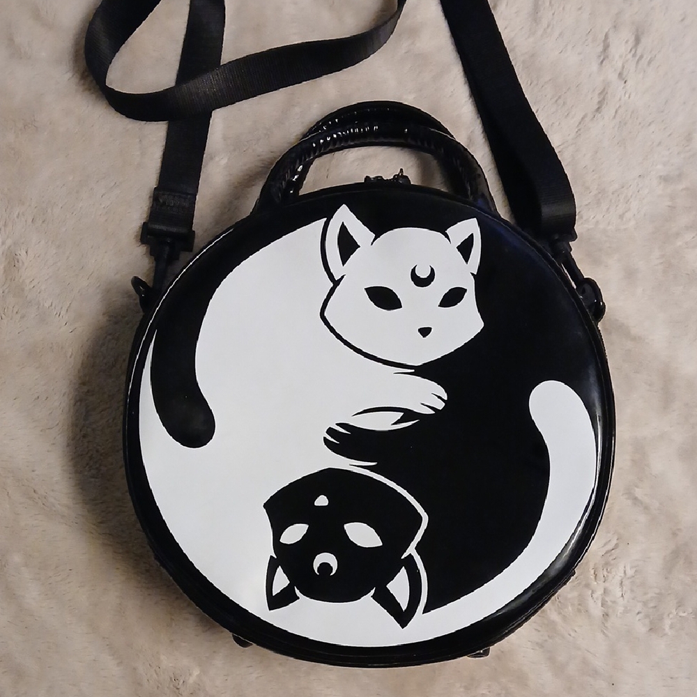 Killstar Ying Yang Cats Luxury Bag
